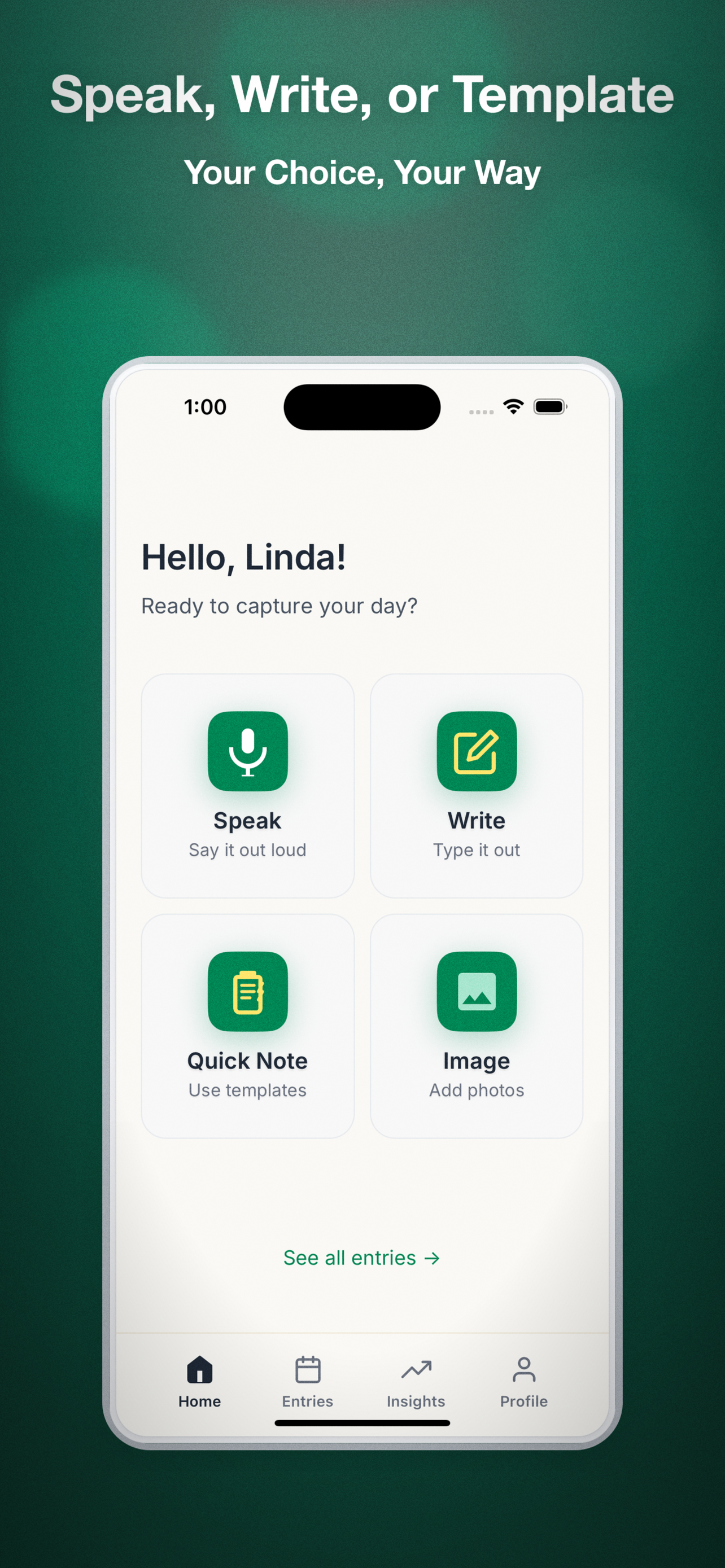 Capture Your Thoughts